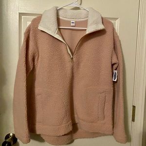 Blush Sherpa Sweater